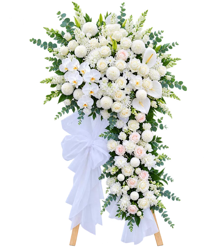 Hoa đám tang 1 tầng - 1255