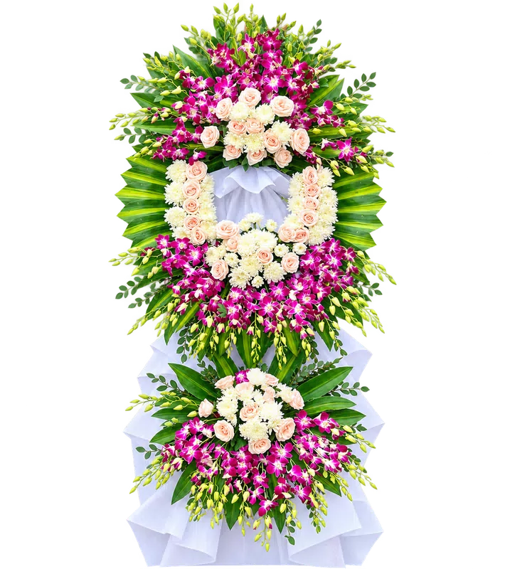 Hoa đám tang 2 tầng - 1411