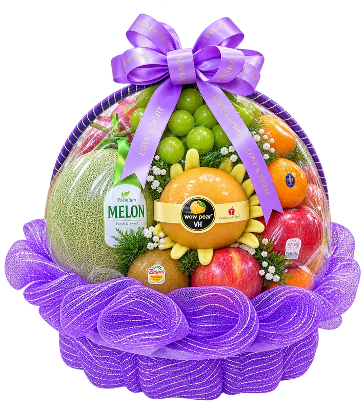 Giỏ trái cây chia buồn - 0919