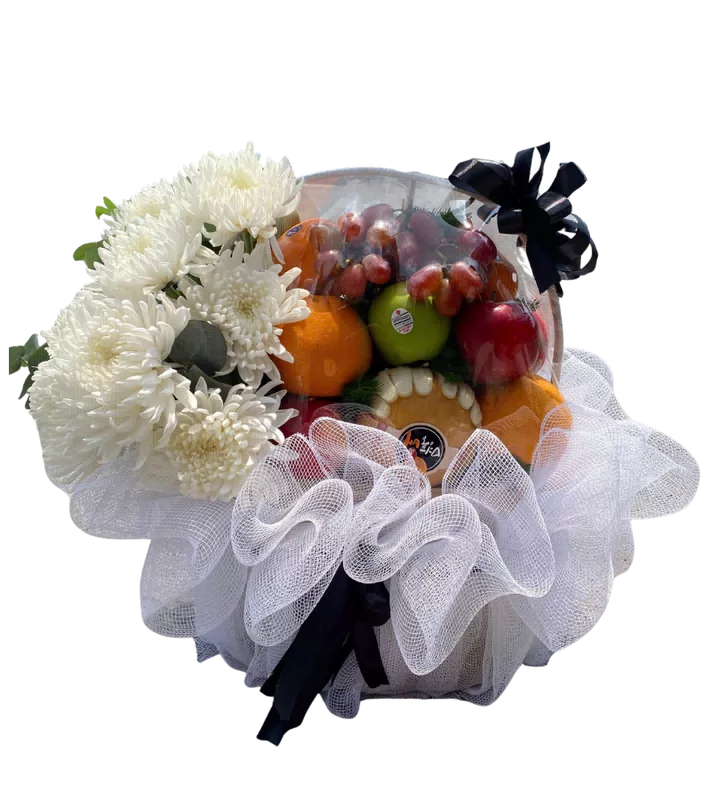 Giỏ trái cây chia buồn - 0122