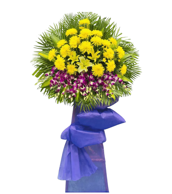 Hoa đám tang 1 tầng - 0329