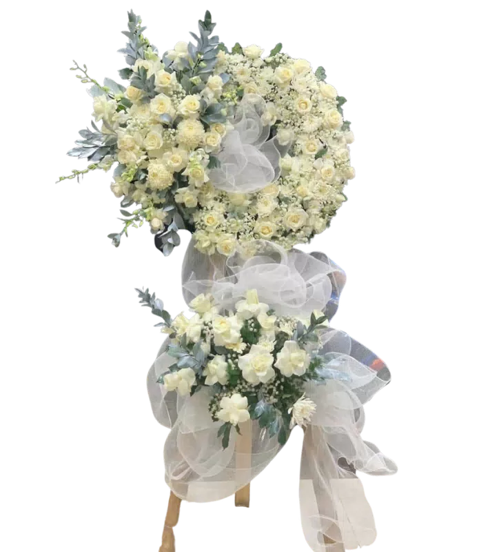 Hoa đám tang 2 tầng - 0364