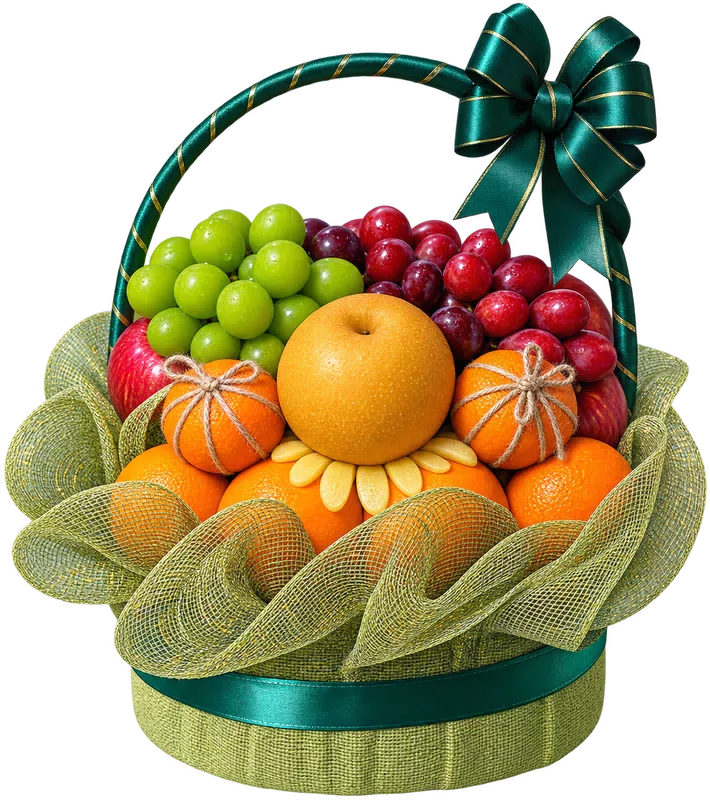 Giỏ trái cây chia buồn - 0971