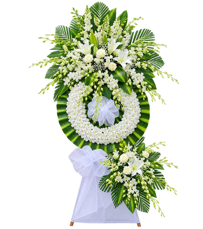 Hoa đám tang 2 tầng - 1358
