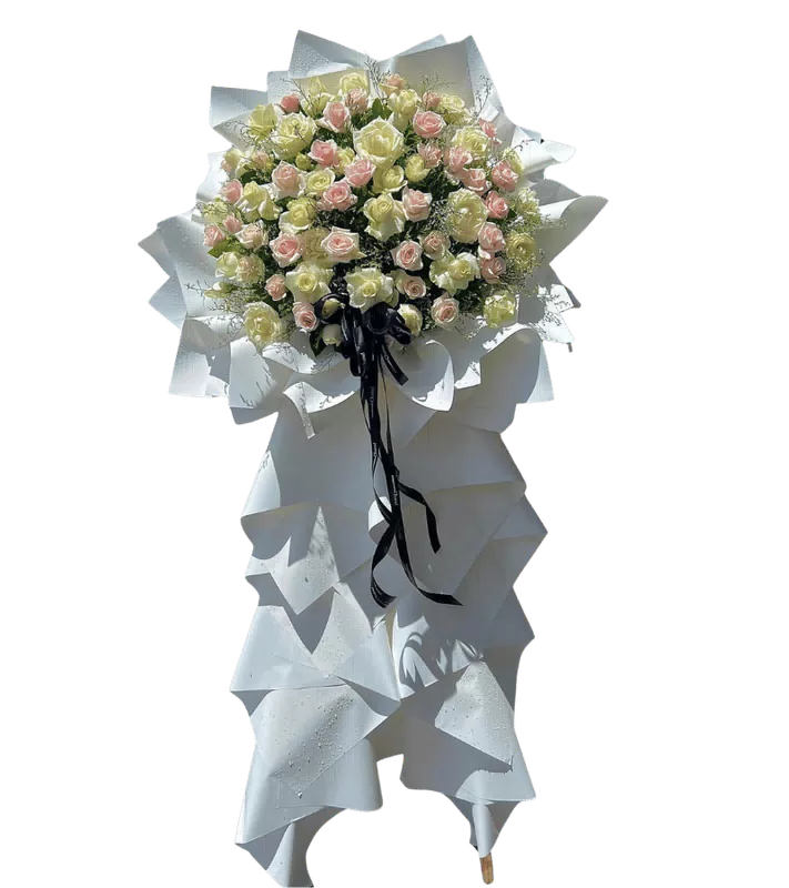 Hoa đám tang 1 tầng - 0291