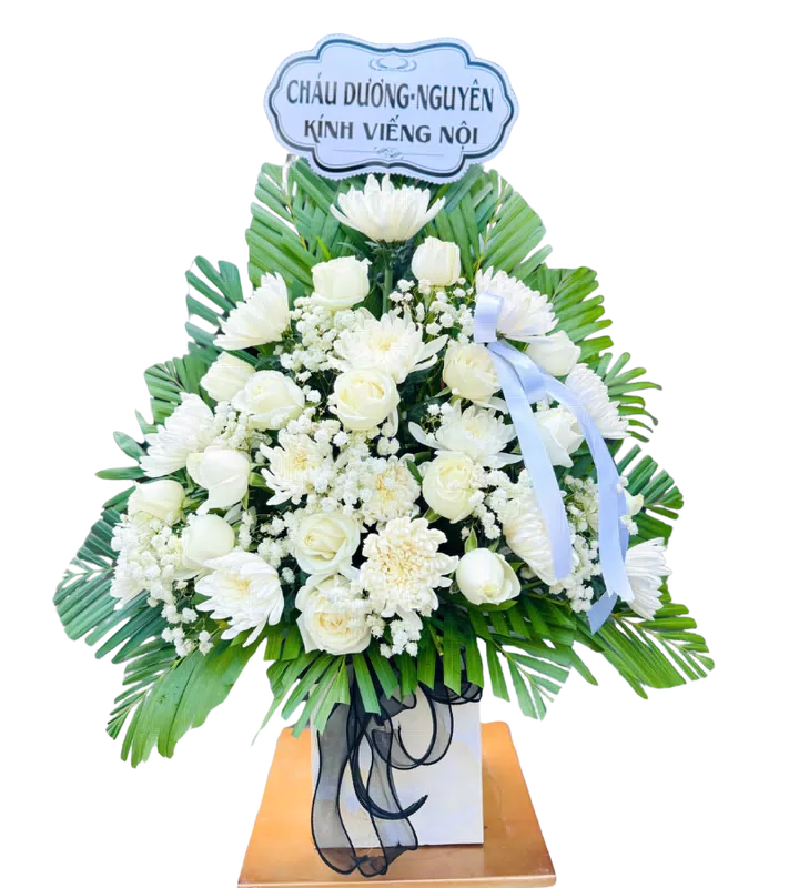 Hoa đám tang 1 tầng - 0261