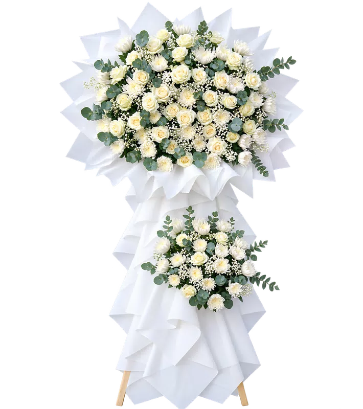 Hoa đám tang 2 tầng - 1278