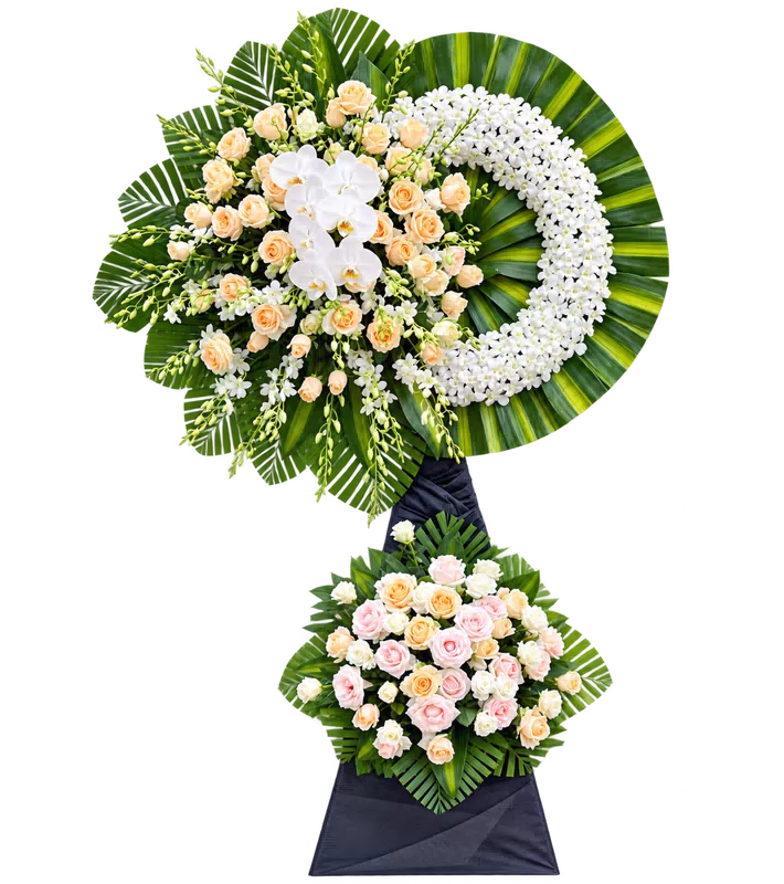 Hoa đám tang 2 tầng - 1227