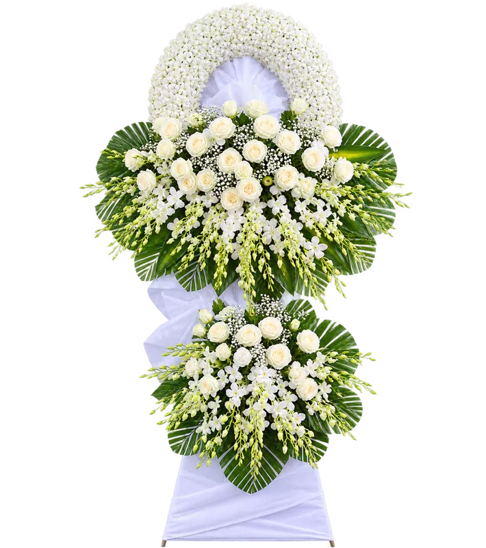 Hoa đám tang 2 tầng - 1245