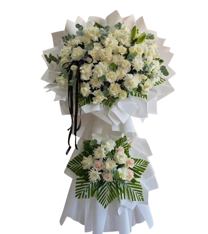 Hoa đám tang 2 tầng - 0300
